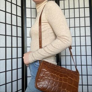 Everlane Pima Micro-Rib Turtleneck Cream/Tan Everyday Basic Layering Size Medium